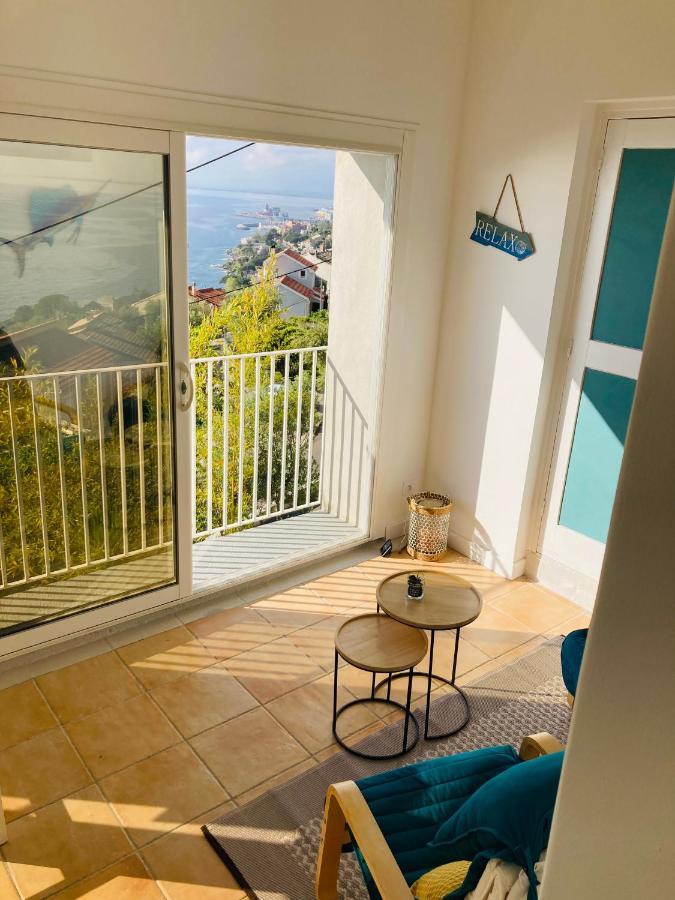 Maison Mediterraneo - Rez De Villa, Vue Imprenable Sur La Mer Pietranera Exteriér fotografie