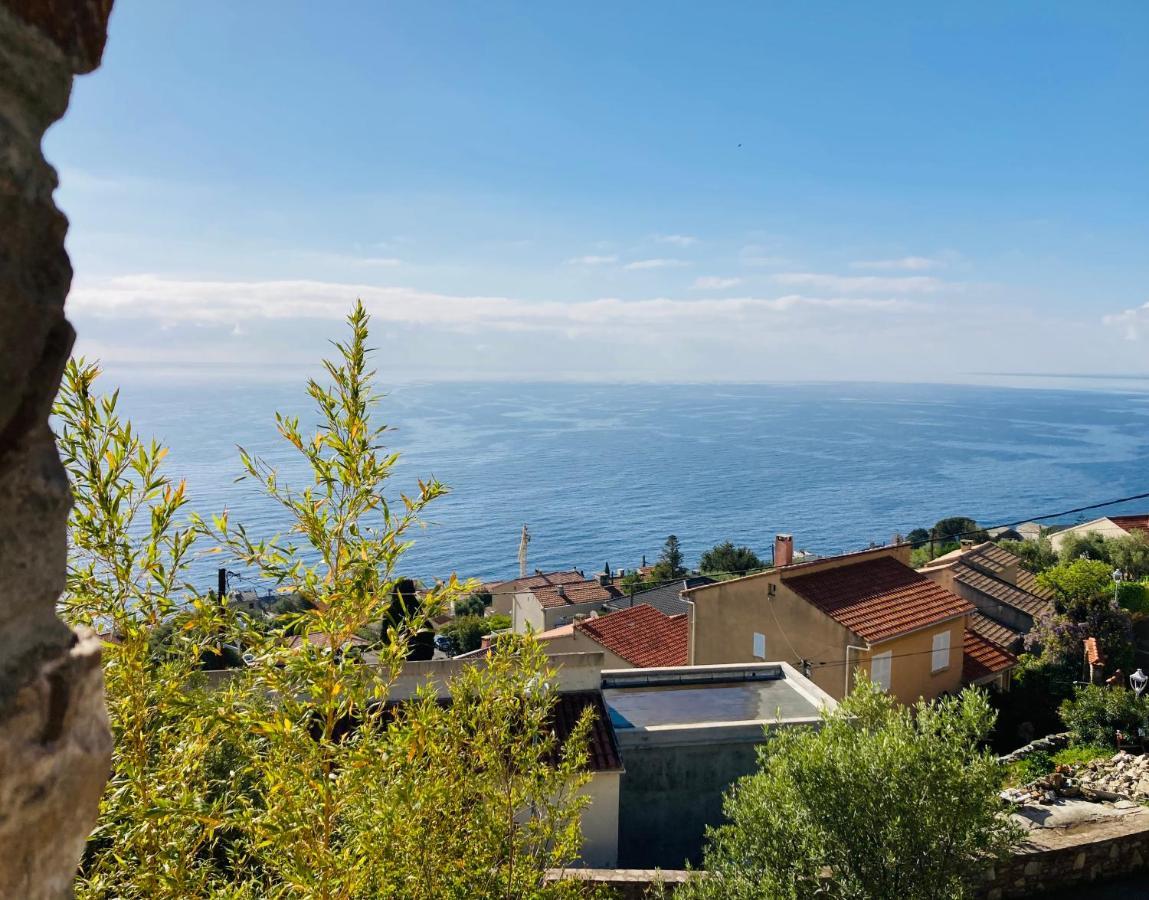 Maison Mediterraneo - Rez De Villa, Vue Imprenable Sur La Mer Pietranera Exteriér fotografie